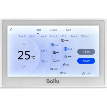 Пульт управления групповой проводной BALLU MACHINE BLC_WGC (1х64) Пульт управления групповой проводной BALLU MACHINE BLC_WGC (1х64)